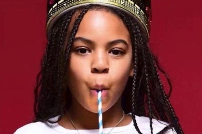 Jay Z e a filha, Blue Ivy não são feios.São pret@s.