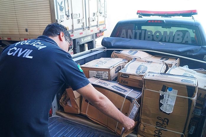 PC recupera parte de carga roubada em Sergipe