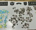 Prisões resultam na apreensão de mais de 140 pinos de cocaína e 100 pedras de crack no Agreste