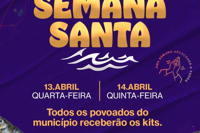 Prefeitura de Traipu fará entrega de kits da Semana Santa e peixes para população