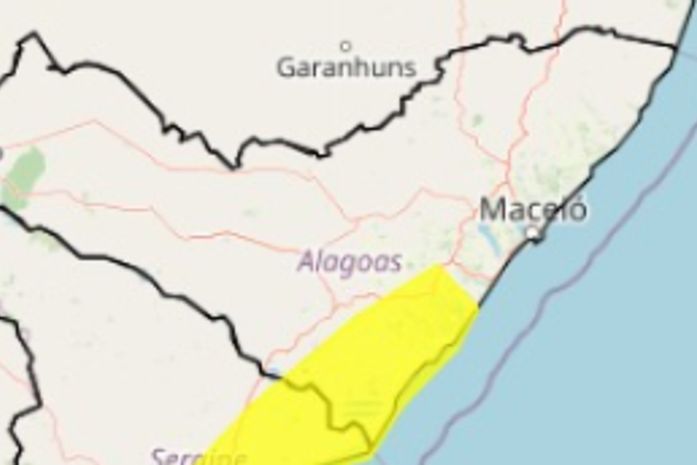 Inmet renova alerta de chuvas, mas reduz número de municípios em risco para 12