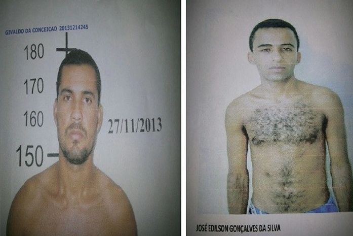 Quem tiver informações do paradeiro dos fugitivos a Polícia pede que entre em contato com o 181