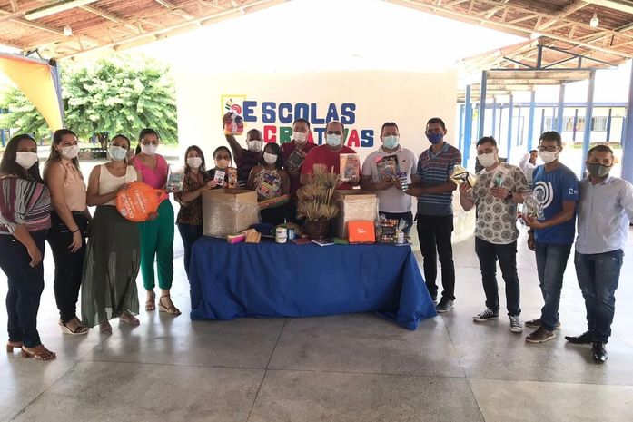 Escolas Criativas - educação de Branquinha recebe visita técnica