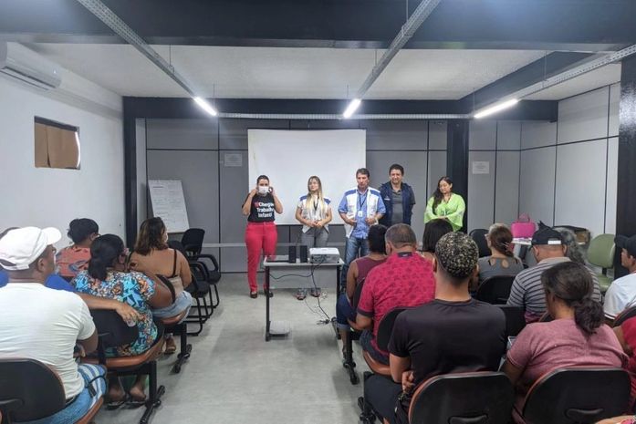 Primeiro dia de capacitação contou com 70 trabalhadores ambulantes