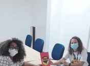 
Essa ativista esteve numa reunião tão boa no SEBRAE, com Erica Pereira.Obrigada, preta!
