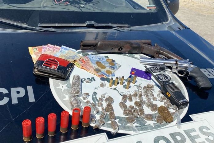 Cinco armas são apreendidas em menos de 24 no interior de Alagoas