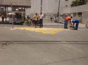 Prefeitura de Arapiraca instala e recupera sinalização de trãnsito evitando acidentes