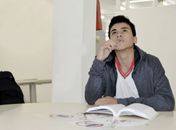 Matheus Felipe de Oliveira, 18 anos, estudante do terceiro ano do ensino médio, é um dos beneficiados pelo serviço