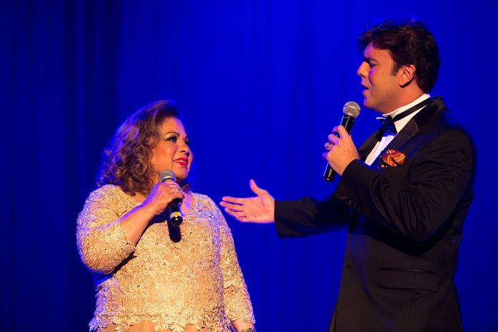 Ângela Maria e Márcio Gomes