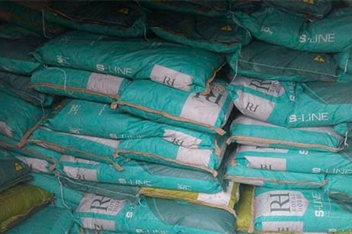 Carga recuperada pela Polícia Civi