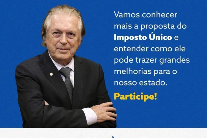 Luciano Bivar chega a Maceió para discutir Imposto Único