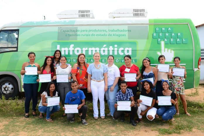 Prefeitura de Major realiza curso de informática em parceria com o Senar