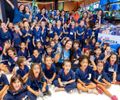 Parque Shopping promove manhã de diversão para mais de 100 crianças no Multiplique Alegria
