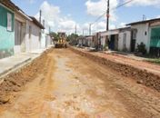 Obras de pavimentação beneficiam 600 moradores do Conjunto Frei Damião