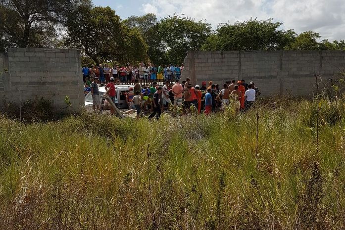 Acidente registrado na mata do rolo