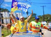 Carreata mostra força de Francisco Sales, consolida caminhada para a Assembleia e amplia apoio nos bairros de Maceió
