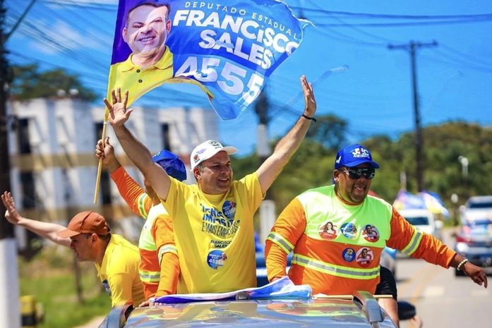 Carreata mostra força de Francisco Sales, consolida caminhada para a Assembleia e amplia apoio nos bairros de Maceió