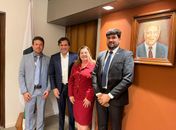 Prefeita Eronita Sposito vai para Brasília em busca de recursos e se reúne com líderes políticos