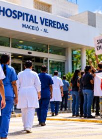 Justiça do Trabalho determina manutenção de 65% dos empregados durante greve no Hospital Veredas