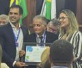 O ex-deputado, artista plástico e escritor, Ismael Pereira foi homenageado com a comenda do Mérito Cultural Jornalista Zózimo Lima