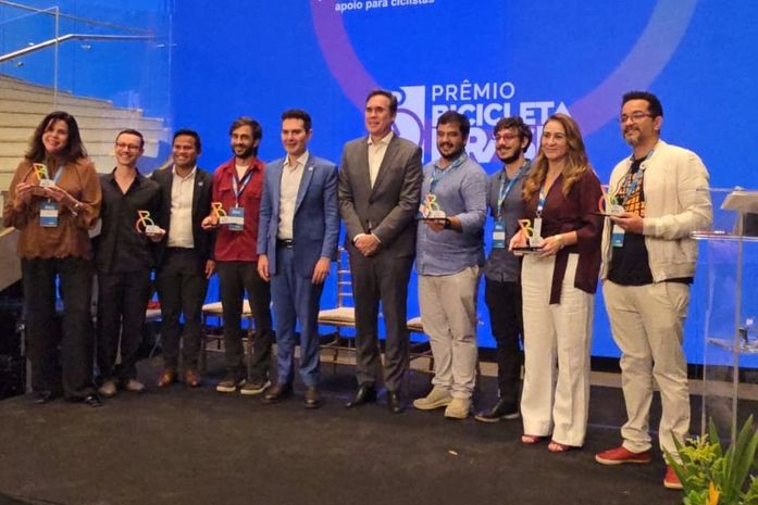 Prefeito Luciano Barbosa celebra mais uma conquista nacional da Ciclovia do Trabalhador