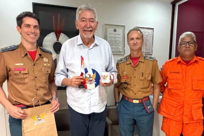 Corpo de Bombeiros agradece parceria de Paulão após entrega de equipamentos adquiridos por emenda parlamentar