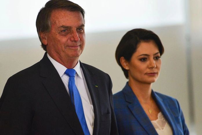 Bolsonaro e Michelle