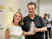 Em evento com presidente nacional do PSD, Thais Canuto reafirma pré-candidatura à deputada federal