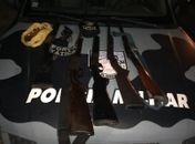 Armas apreendidas 