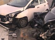 Com sinais de embriaguez, militar provoca colisão e atinge três carros no bairro do Prado