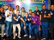 Prefeito André Castro, Arthur Freitas e grupo político prestigiam grande encontro de Rafael Brito e reforçam parceria por Santana do Mundaú
