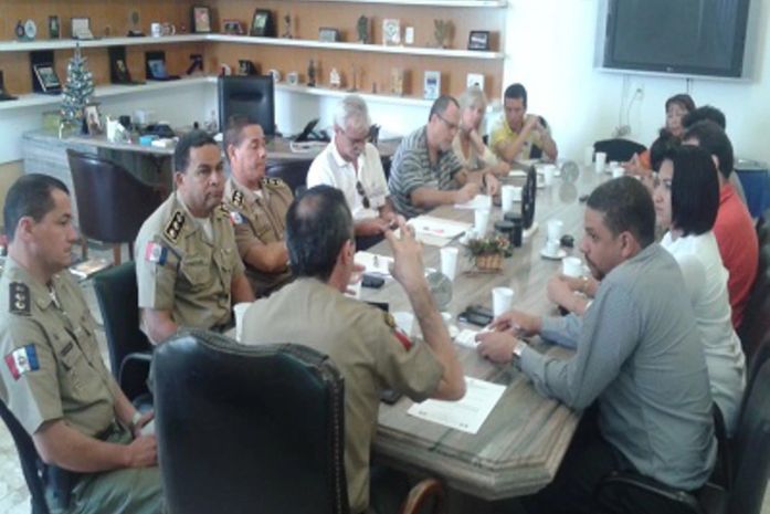 reunião tratou da segurança do Litoral Norte