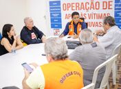 Equipe técnica do Governo do Estado faz visita à barragem do Bálsamo