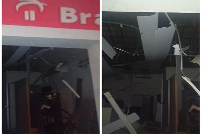 Quadrilha especializada explode agência bancária no Sertão de AL
