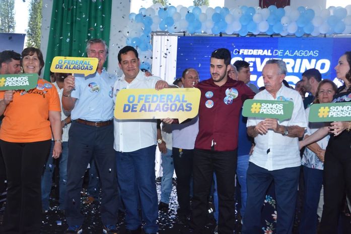 Com os apoios de Collor, Biu e Célia, Severino Pessoa lança sua candidatura a federal