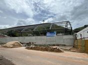 Santana do Mundaú: Obras do ginásio e da Escola Monsenhor Clóvis Duarte seguem em ritmo acelerado