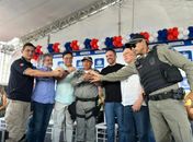 Deputado Galba Novaes participa de entrega de obras em Colônia Leopoldina
