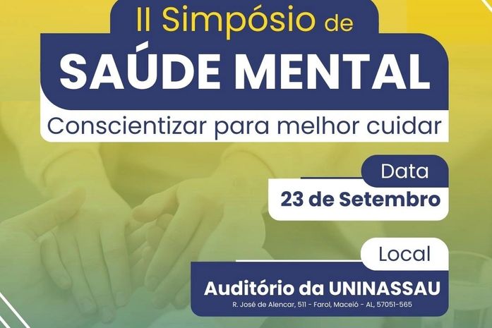 Setembro Amarelo: CRF/AL promove segunda edição do Simpósio de Saúde Mental