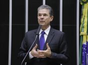 O ministro da Pesca e Aquicultura, André de Paula