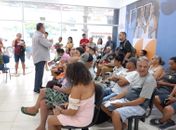 Usuários do SUS recebem orientações sobre cuidados com pets no Carnaval