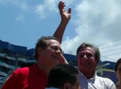 Renan Calheiros e Fernando Collor, em 2014