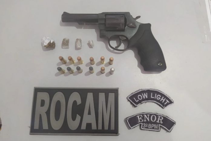 Polícia Militar apreende armas e drogas em Maceió e no interior 