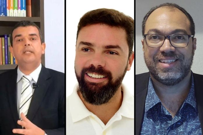 Três ex-alunos e três bons candidatos.