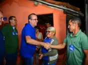 Moradores do Riachão comemoram conquistas e recebem Teófilo Pereira de braços abertos