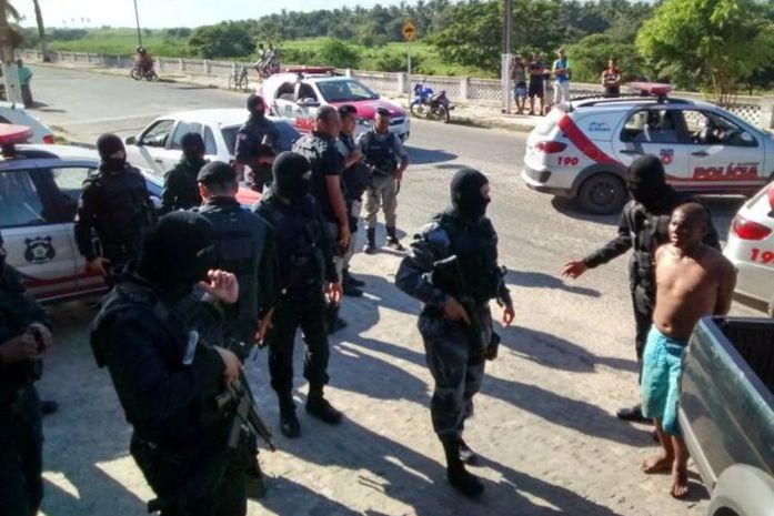 Operação em Penedo prende líder do tráfico e acusado de vários crimes no município