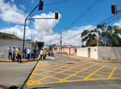 SMTT Arapiraca instala semáforo em cruzamento no bairro Primavera
