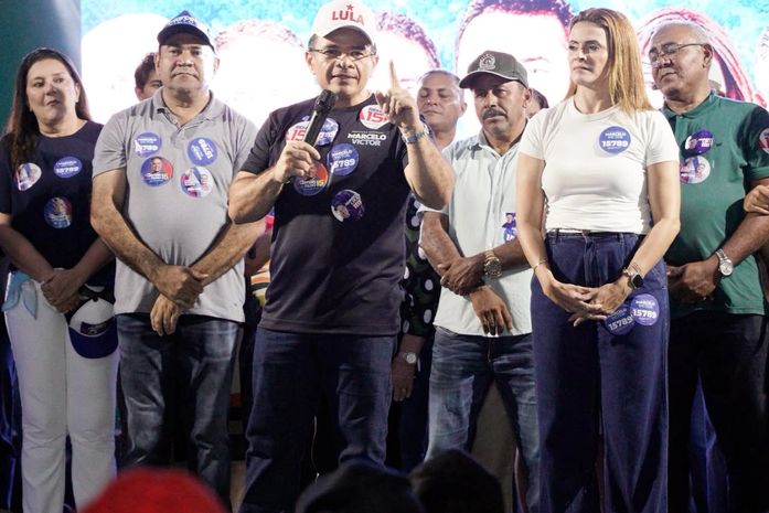 Beto Torres e Paula Santa Rosa lideram grande ato político em apoio a Marcelo Victor em Belém