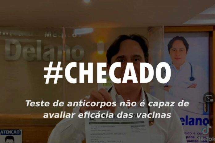 Teste de anticorpos não serve para avaliar eficácia das vacinas