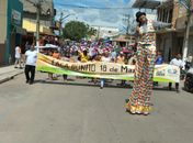 Caminhada contra abuso e exploração sexual infanto-juvenil reúne quase mil pessoas em Lagoa da Canoa
