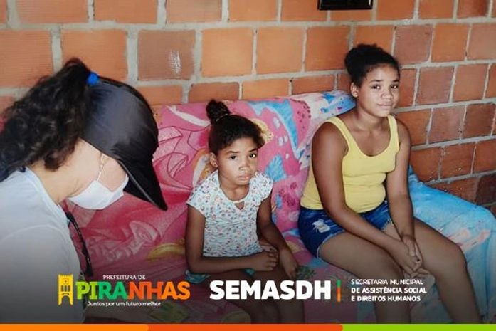 Assistência Social de Piranhas realiza ‘Busca Ativa’ com equipe técnica do CRAS